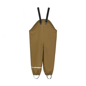 Celavi Basic Rain Overall-Recycle PU Pantalon de Pluie, Rubber, 12 Mois Mixte