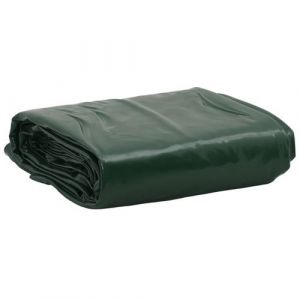 VidaXL Bâche vert 1,5x2,5 m 600 g/m²