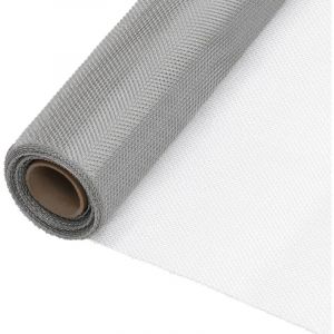 VidaXL ?cran en treillis Acier inoxydable 112x1000 cm Argent?