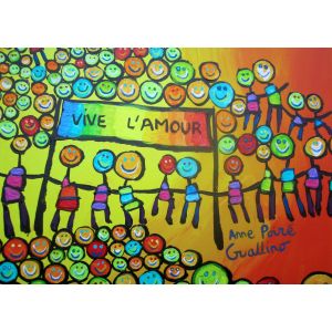 Image de Grafika Anne Poir&eacute; & Patrick Guallino - Vive l'Amour