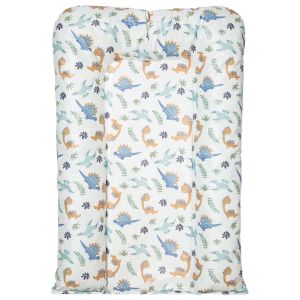 Babycalin Matelas à langer Flocons Hypoallergénique 50x70 cm - Funny Dino