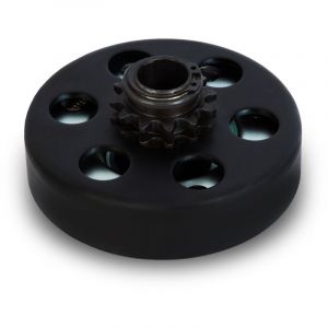 Eberth Embrayage centrifuge pour arbre 20mm ø, Embrayage à pignon pour chaîne type 35, Embrayage à denture, Embrayage centrifuge 12 dents 35, Go Kart,