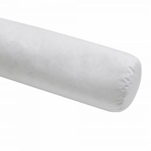 Traversin moelleux en duvet et percale bio Cl&eacute;o