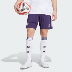 Adidas Manchester United Short Ext&eacute;rieur 2025/26, pointure X-Small - ['Violet'] - Taille X-Small