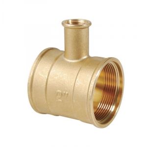 Thermador T&eacute; laiton pour thermom&egrave;tre | Dimension: 1''