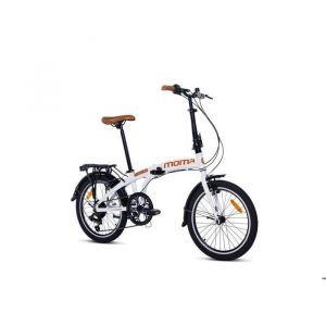 Vélo de Ville Pliant Moma Bikes LIGHT 20, Aluminium, SHIMANO 7v, Selle Comfort