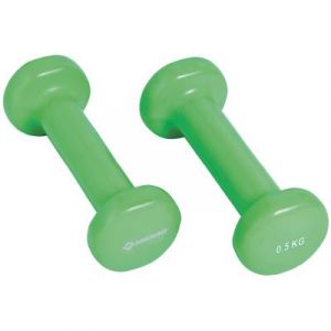 Schildkröt Funsports Fitness Paire d'Haltères en Vinyle, Vert, 0,5 kg, 960204