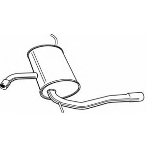 Walker Silencieux arrière 23261