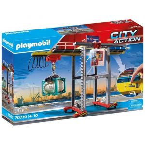 Image de Playmobil 70770 - Portique de chargement pour conteneur