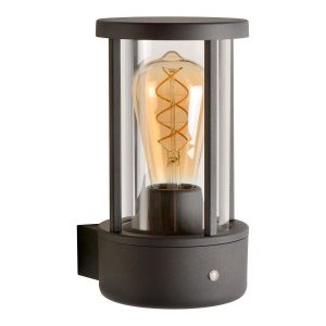 Applique en aluminium anthracite 21,8 cm