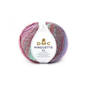 Dmc Pelote de laine &agrave; tricoter PIROUETTE XL - 200gr (...) - 1103 Multicolore