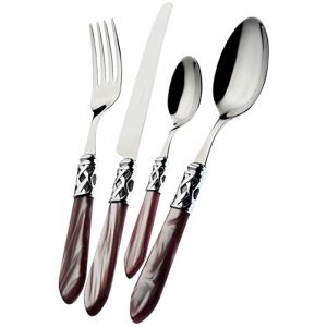 Bugatti Italy Ménagère 24 pièces Aladdin en inox