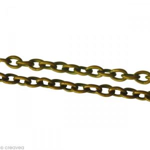 Image de Graine Créative Chaîne petite maille bronze ø2mm Bronze