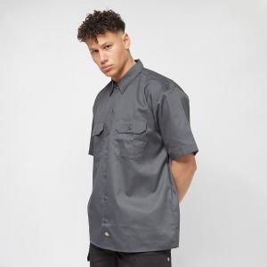 Dickies Work Shirt Short Sleeve Rec, Manches courtes, Vêtements, charcoal grey, Taille: S, tailles disponibles:S - Couleur Gris - Taille S