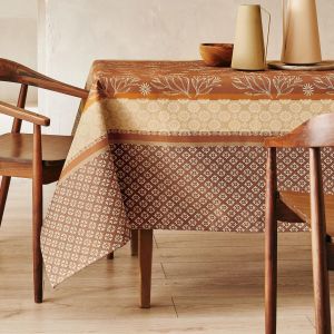 Nappe antitache polyester MOISSON - caramel