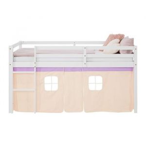 Lit homestyle4u marron