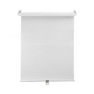 Madécostore Store Enrouleur Tamisant Automatique Sans Percer - Gamme Must - Blanc - L41 x H160cm - Blanc