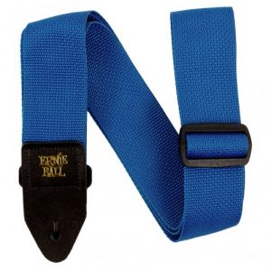 Ernie Ball Pearl Blue & Black Polypro Guitar Strap