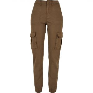 Urban classics Pantalon en sergé de coton femme Utility