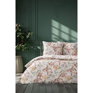 Housse de couette + taie oreiller 140x200 cm 100% coton imprim&eacute;