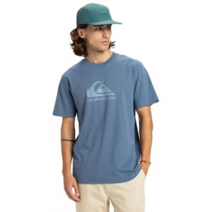 Quiksilver T-shirt Ev Comp Logo manches courtes bleu lagon - M