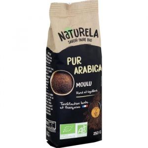 Naturela Café 100% Arabica Bio Moulu 250G - Lot De 4