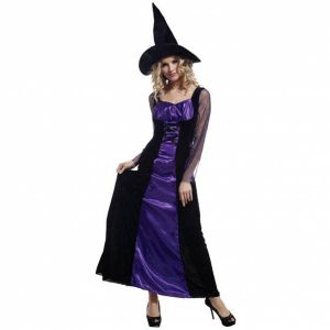 Sorci&egrave;re Femmes Costume "Purple Witch" MIESEPETER