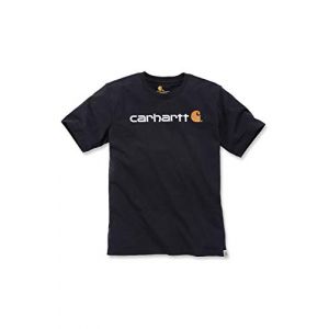 Image de Carhartt Core Logo Workwear Short-Sleeve T-Shirt, Noir, XL Homme