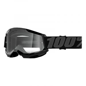 100% Masque 100 strata 2 noir ecran clear