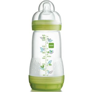 Mam Biberon Africa anticolique 260 ml avec tétine en silicone Débit 2