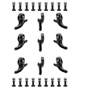 Varan Motors	 GBS-150-BLADES Set de lames complet (9 lames) pour Déssoucheuse GBS-150 et similaires - Noir Motors