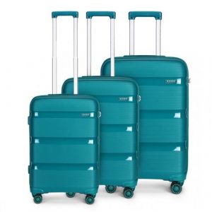 Kono Bagage - Ensemble de Bagage, Set of 3, Turquoise