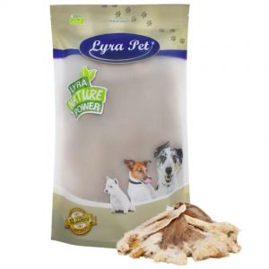Lyra Pet - 5 kg d'oreilles de lapin avec fourrure