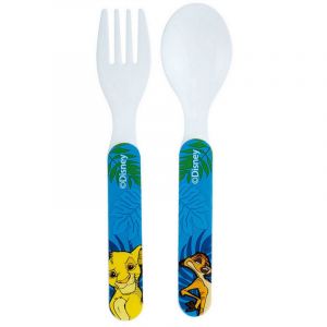 Fun House DISNEY ROI LION - Ensemble couverts pp (fourchette, cuill&egrave;re)