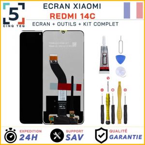 Ecran LCD Remplacement XIAOMI Redmi 14C / 2411DRN47C 2409BRN2CA 2409BRN2C +Kit