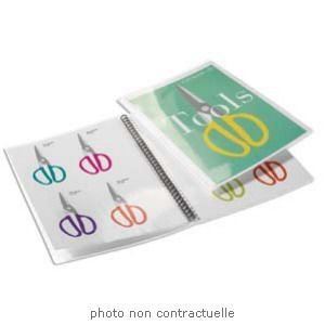 GBC 25 pochettes pr&eacute;-perfor&eacute;es avec 75 microns (A4+)