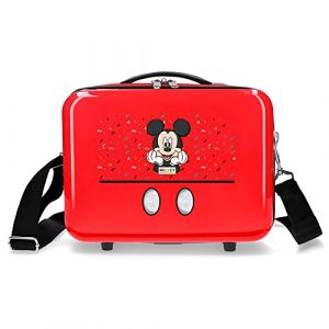 Mickey It's a Mickey Thing Trousse adaptable avec bandouli&egrave;re rouge 29 x 21 x 15 cm rigide ABS 9,14 L