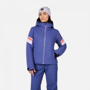 Rossignol Veste &agrave; capuche Strawpile violette femme - S