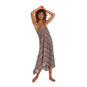 Banana Moon Robe Beachwear Cacaovoil Noir - Couleur Noir - Taille L