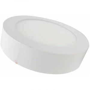 Silamp Plafonnier LED Rond 18W 220V - couleur eclairage : Blanc Neutre 4000K - 5500K