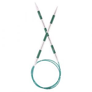 Knitpro K42085 SmartStix Aiguille à Tricoter Circulaire, Métal, Coloré, 80cm, 3mm