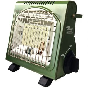 Chauffage à gaz portable 1.7KW Chauffage Céramique Chauffage mobile Sécurité thermocouple ODS Intérieur et Extérieur ALPEN