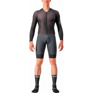 Castelli Body Paint 4.X Cycling Speed Suit (LS) SS23 - Noir} - M}, Noir}