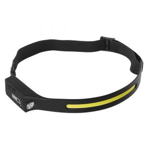 EMOS - lampe frontale rechargeable avec détecteur de mouvement - luminosité 380lm, portée d'éclairage 30m - 4 modes d'éclairage - autonomie 12h - résistant aux intempéries et aux chocs