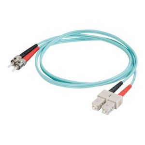 C2g 85522 - Fibre optique SC-ST 10Gb 50/125 OM3 Duplex Multimode PVC 1 m