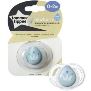 Image de Tommee tippee Sucettes 0-2mois Newborn - bleu