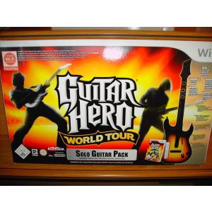 Guitar Hero : World Tour - Kit jeu + guitare [Wii]