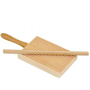 Home Bois ELECTRO C Rigagnocchi avec accessoire de cuisine garganelli
