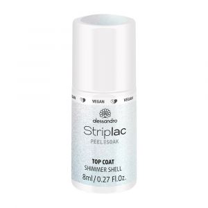 Alessandro Striplac Peel or Soak Top Coat warst. wierzchnia lakieru do pazn. 8 ml Shimmer Shell