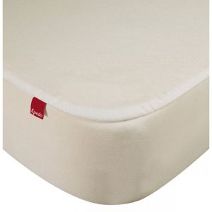 Epeda Drap housse prot&egrave;ge matelas imperm&eacute;able 2 en 1 &eacute;cru 140x190/200